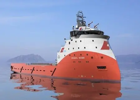 The Chinese built Ulstein PX121 vessels will feature X-bow inverted bows