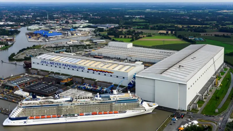 A new Asian cruise ship order puts Meyer Werft Papenburg back on track