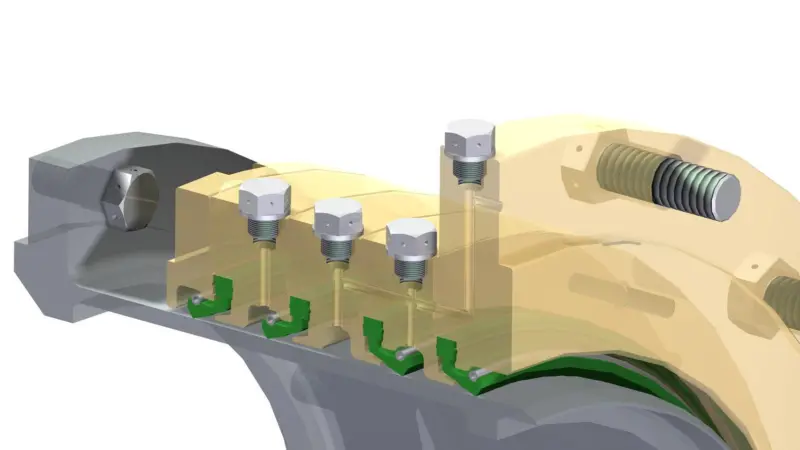 The Wärtsilä Bio Seal Ring, offering longer life with EALs