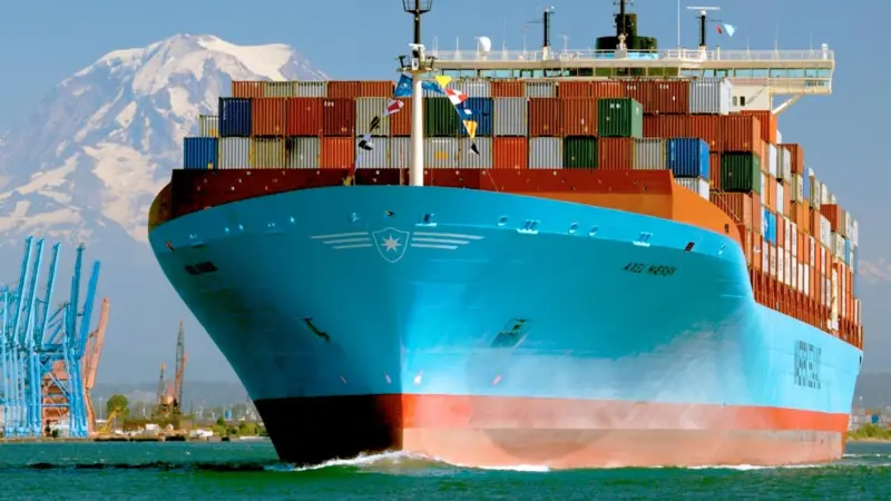 Maersk is in "exploratory discussions" over the possible use of LNG as fuel. Photo: A.P. Moller-Maersk Group