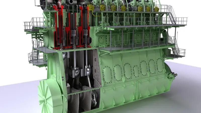 The ME-GI LNG-fuelled two-stroke from MAN Diesel & Turbo