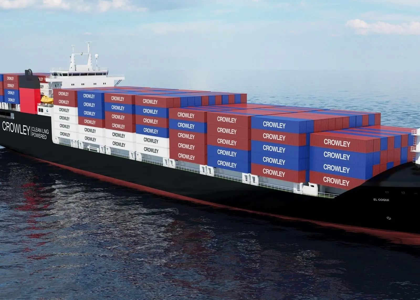 The vessels will be among the first LNG-powered, American flagged, container Ro-Ro vessels