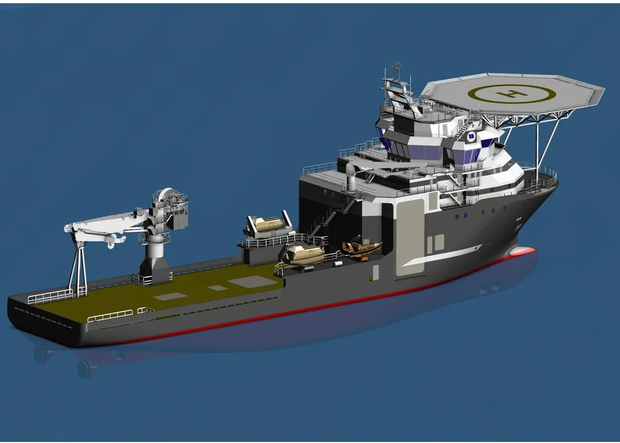 A MT 6021 IMR vessel has been ordered from Kleven by Olympic
