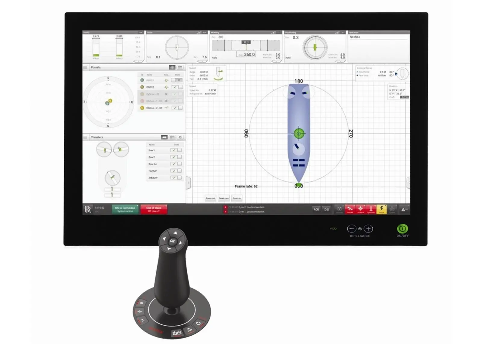 Rolls-Royce’s latest DP3 dynamic positioning system