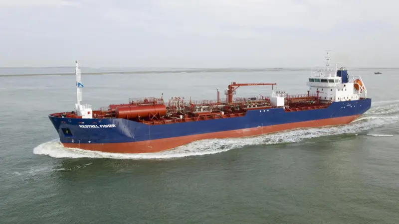 ‘Kestrel Fisher’ is designed and built for Northern European coastal service
