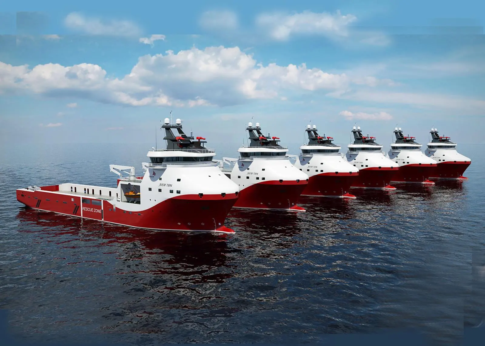 Four more dual-fuel PSVs have been ordered by Siem Offshore of Norway