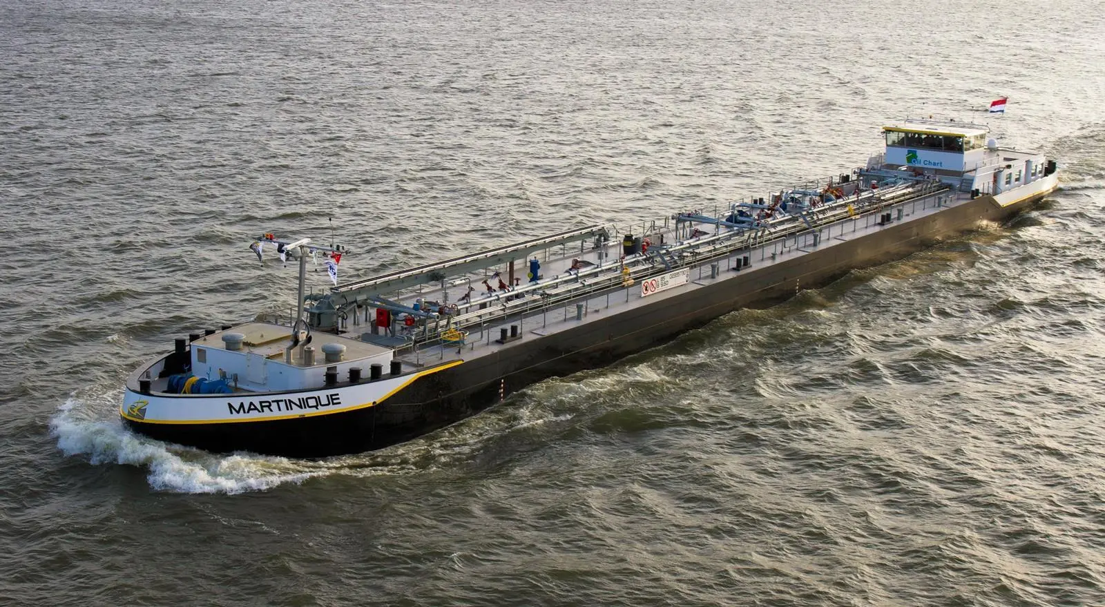 ‘MTS Martinique’; an electric hybrid powered bunker barge for Belgian ports