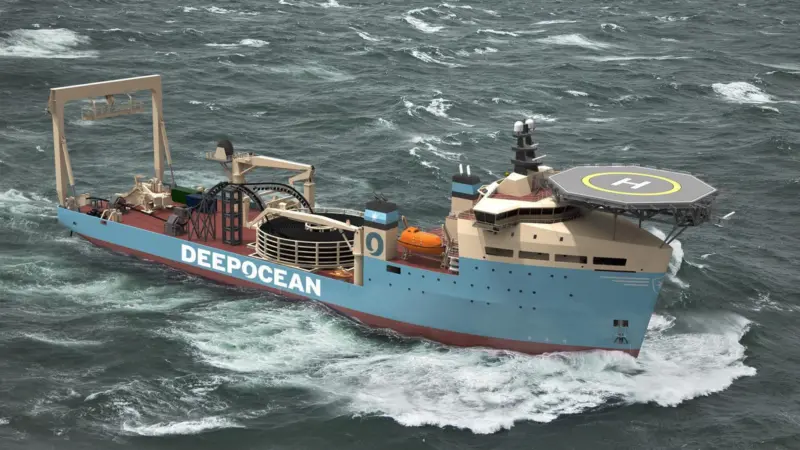 Damen has received a second order for its 138m DOC 8500 offshore construction vessel design
