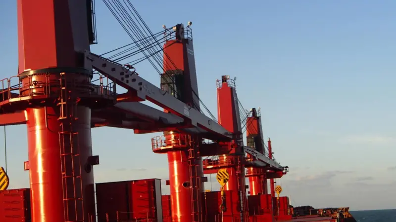 The order package includes MacGregor VDF electric cranes, claimed to save up to 35% of energy