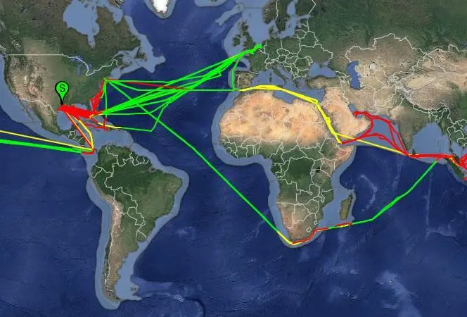 Intertrac records vessel and historical voyage data in order to calculate fouling risk and advise on the most cost-effective antifouling plan