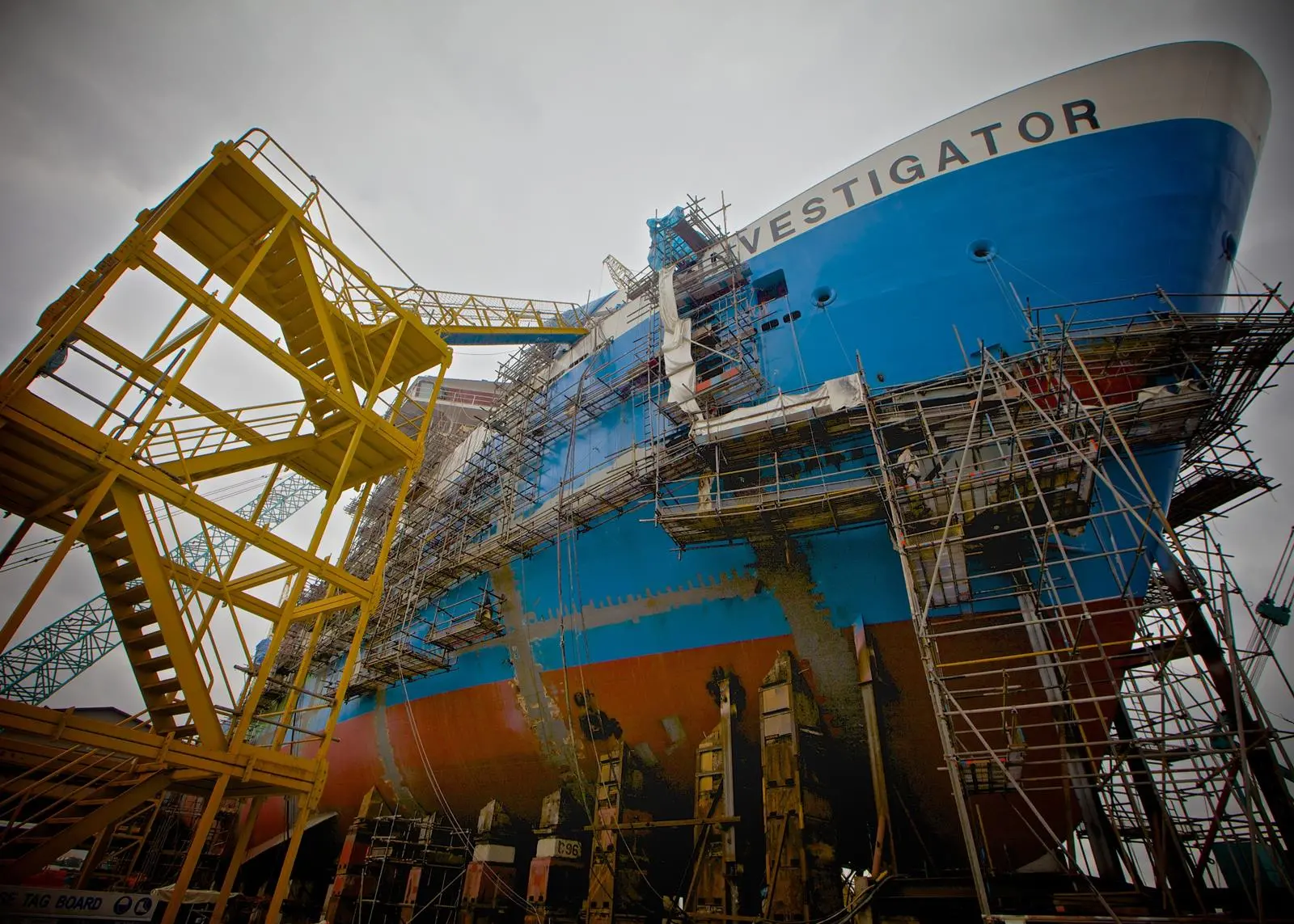 ‘Invesigator’ in build at Sembawang