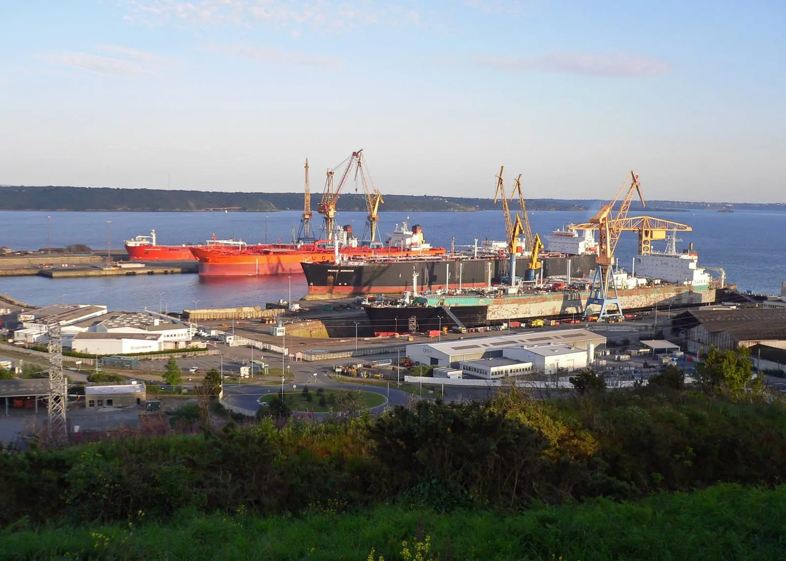 Damen Shiprepair Brest, recently selected for two shuttle tanker drydockings