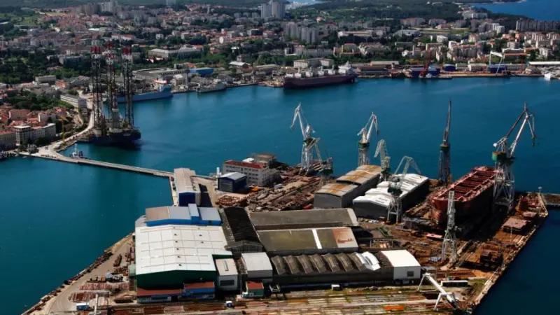 Uljanik’s 3 Maj yard, which is to build two product tankers for a Swedish owner