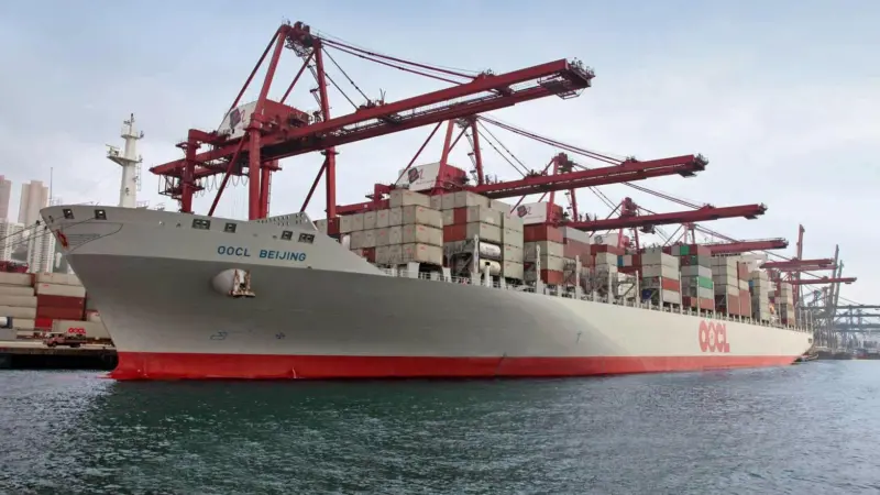 Emissions data for the OOCL fleet have been verified by Lloyd’s Register Photo: OOCL