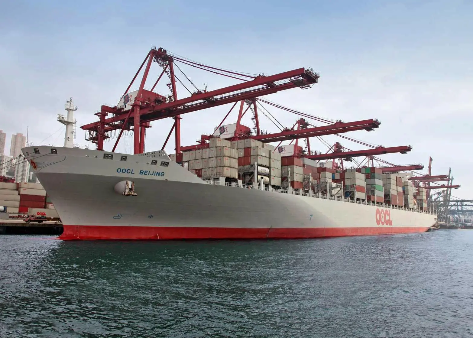 Emissions data for the OOCL fleet have been verified by Lloyd’s Register Photo: OOCL