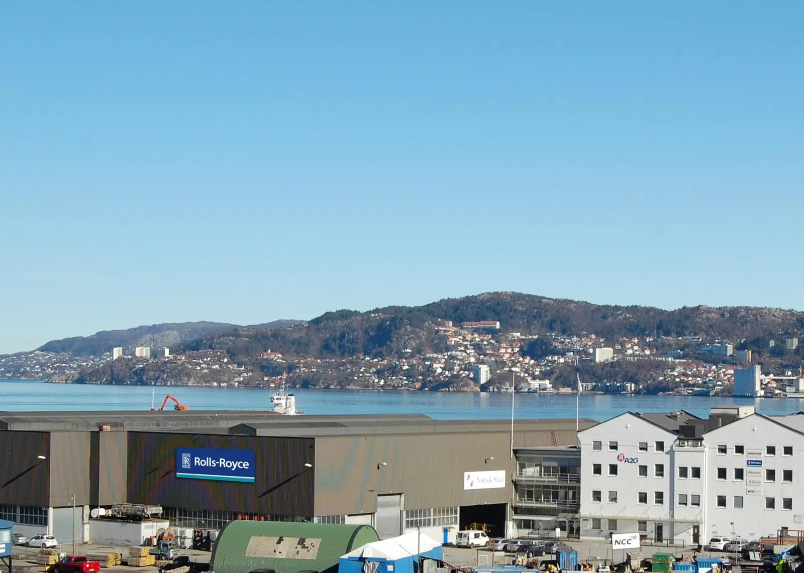 The new centre is located in Bergen, which sees some 1,600 offshore vessels arrive every year