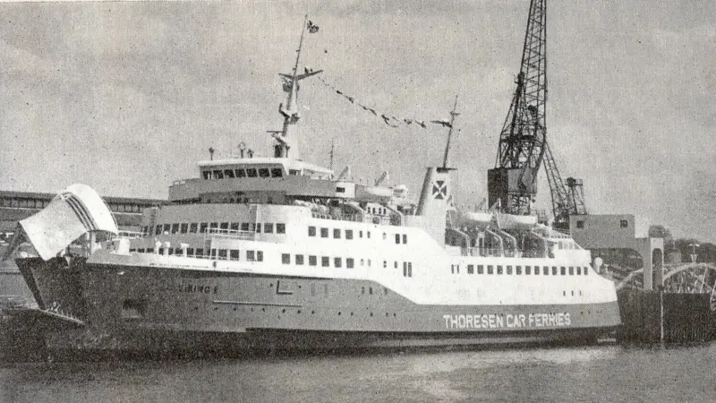 ‘Viking I’ was in many ways the forerunner of the current ro-pax ship