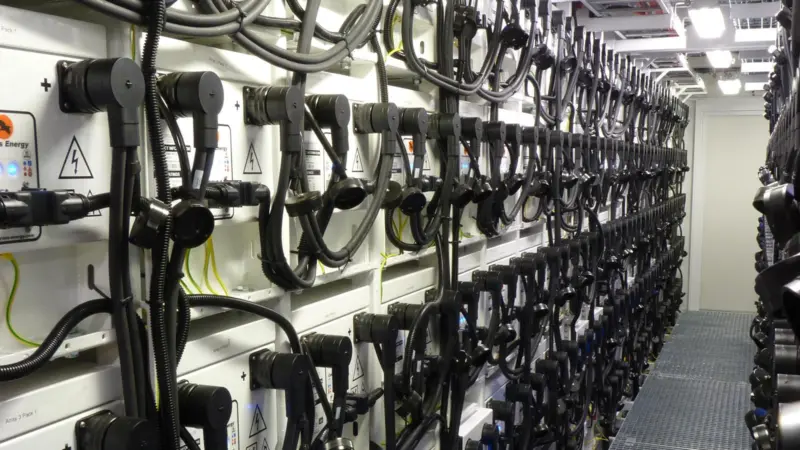 Corvus energy storage system battery bank