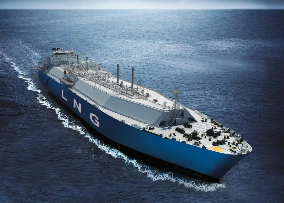GTT membrane technology, as used in the ship impression above, has been ordered for nine ice-class LNG carriers