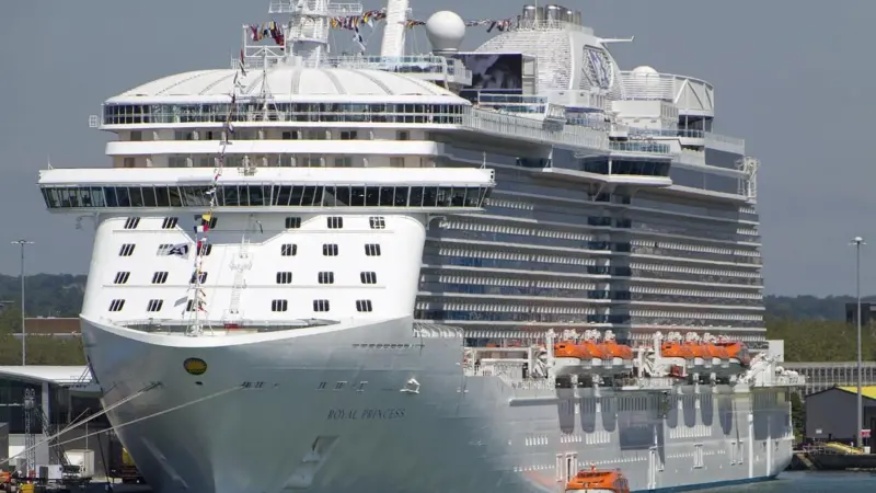 The new Princess cruiser will be sister vessel to the “Royal Princess” launched in 2013