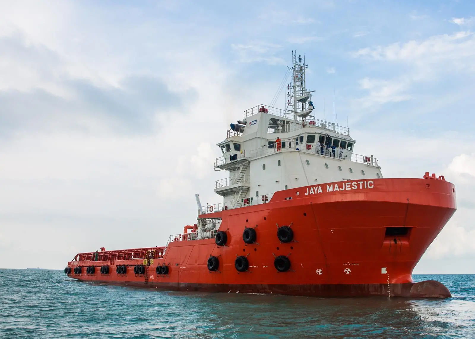 'Jaya Majestic' is the first vessel to be delivered by Jaya since its subsidiaries were acquired by MMA in June 2014