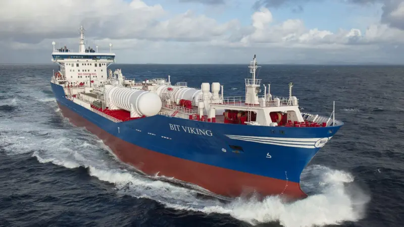 ‘Bit Viking’ – the first ship to be converted to use LNG as fuel