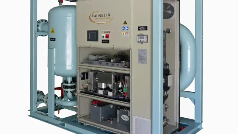 The entire system, including the control gear, is pre-assembled and skid mounted, for ease of installation