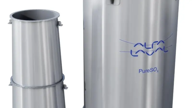 Alfa Laval’s new PureSOx 2.0 is designed to be smaller and more flexible than the previous version