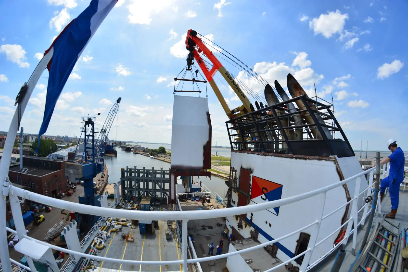 GDD installs scrubbers