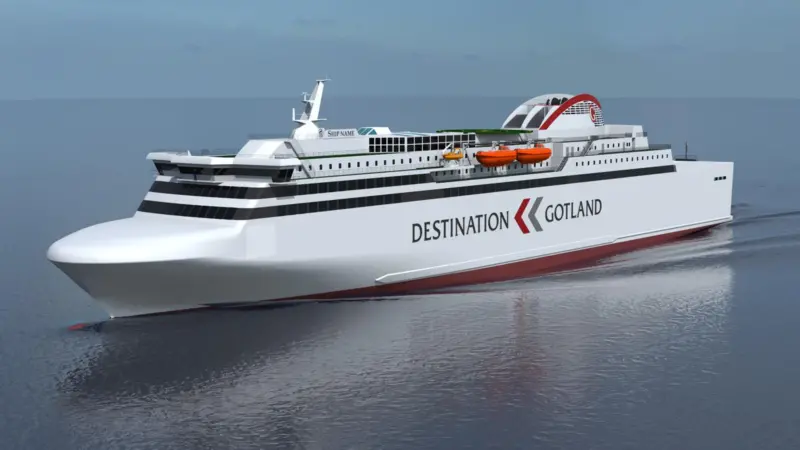Swedish ferry operator Rederi AB Gotland has ordered its first LNG-fuelled passenger vessel from China