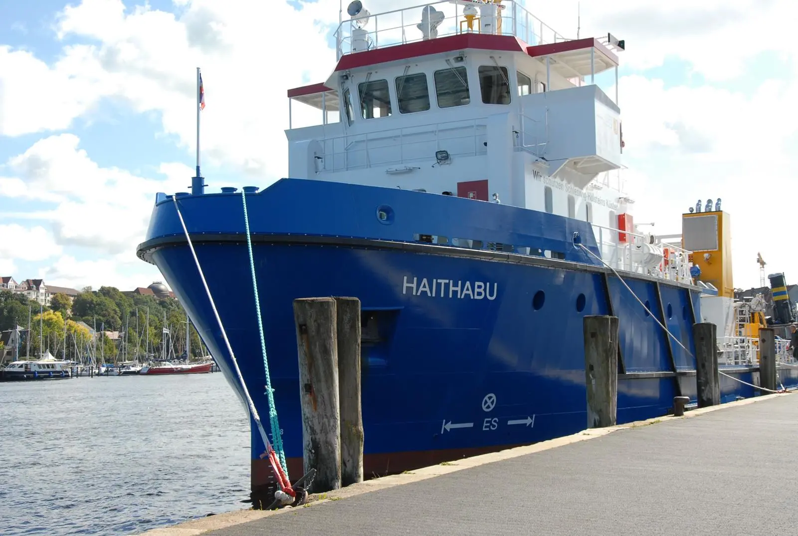 ‘Haithabu’, a new German water body monitoring ship