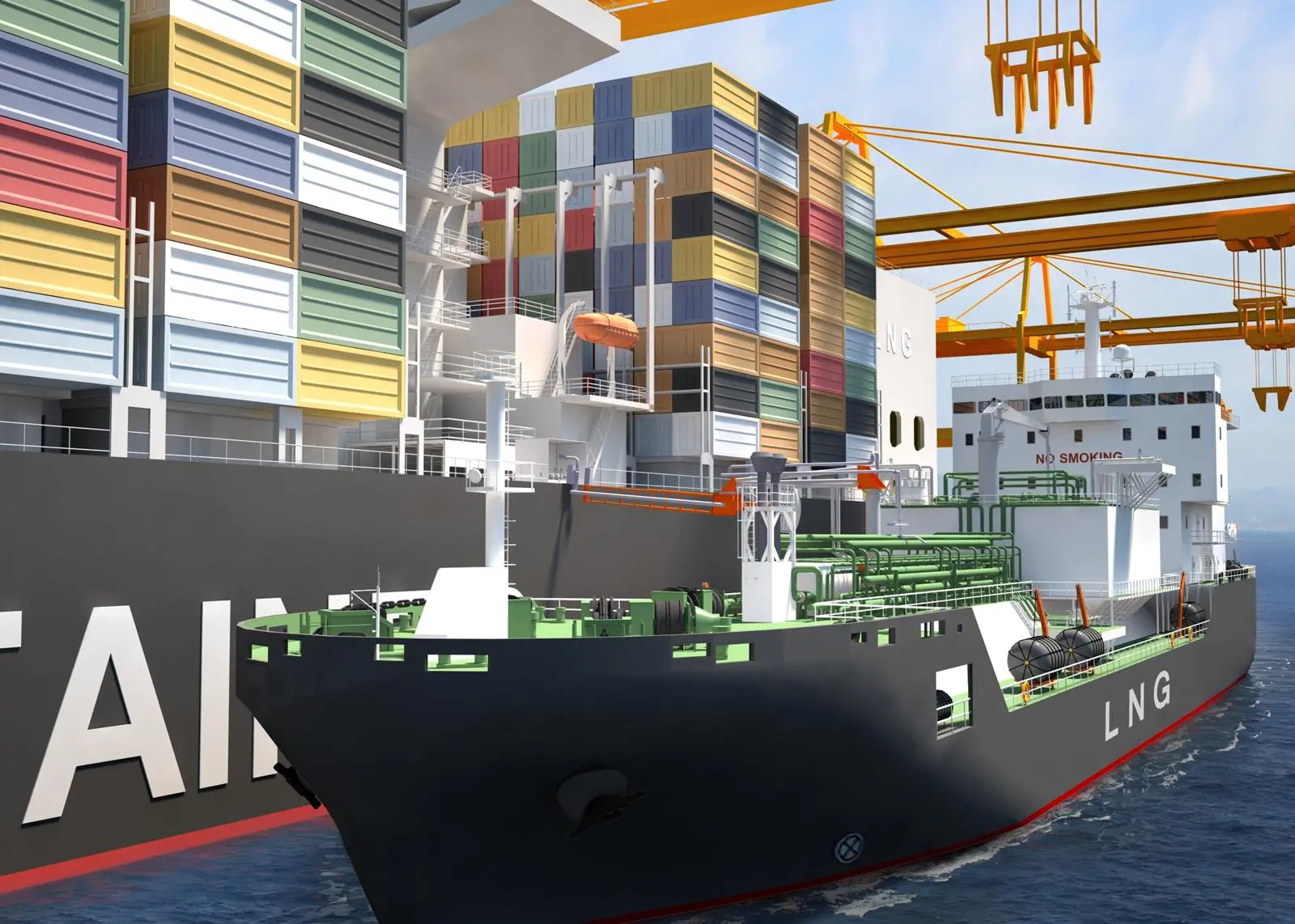 Shell is to build a "pioneering" LNG bunker vessel