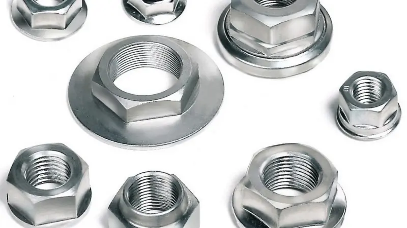 Stainless steel nuts with Spiralock thread form are said to be particularly suitable for marine engine applications