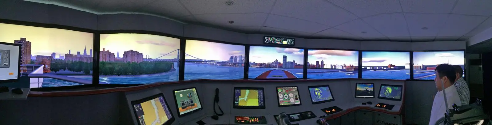 A full Transas simulator – many of the features can now be made available over the Internet