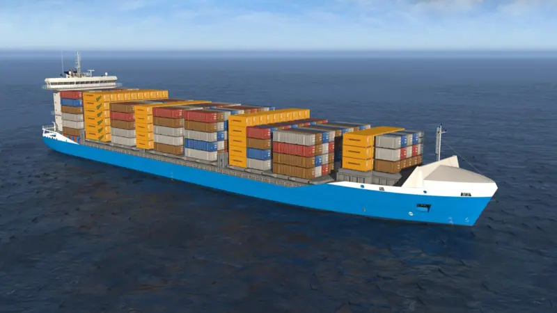 Nordic Hamburg’s new dual-fuel container ships are being built in China so improving access to the Chinese market for two-stroke engines is essential