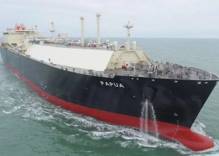 MOL will operate 'Papua' under a long-term charter contract for the PNG LNG project operated by ExxonMobil