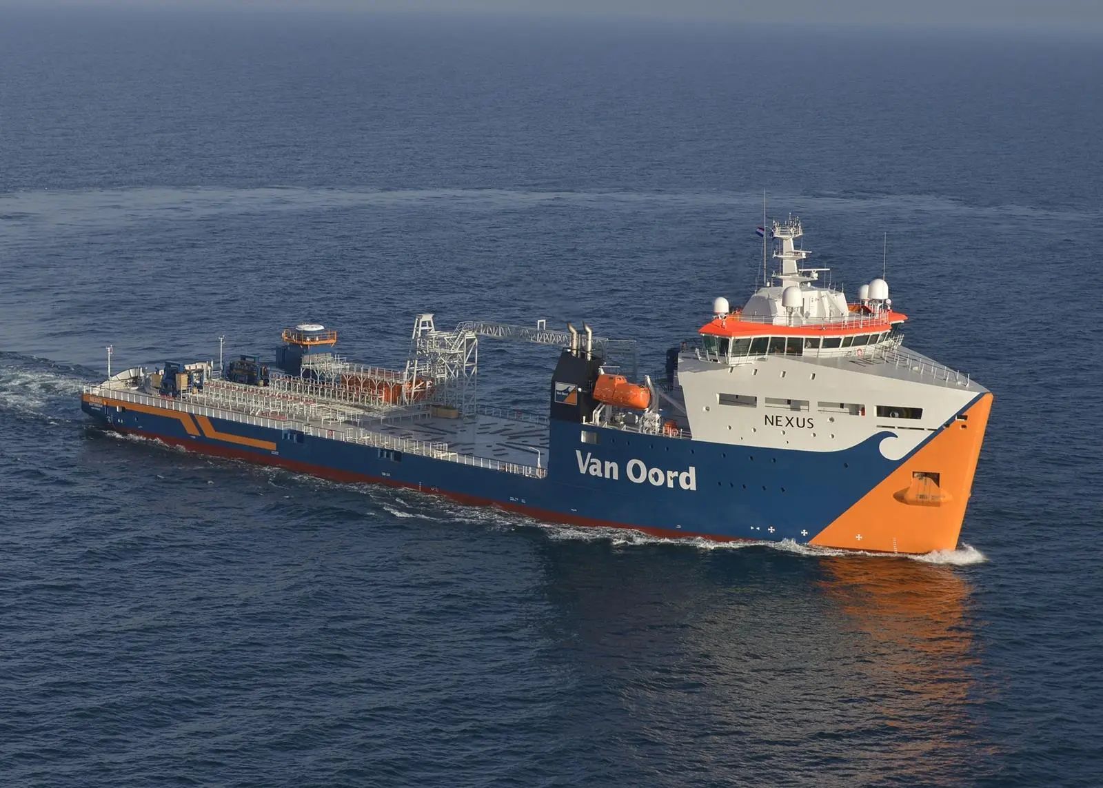 Alewijnse is working alongside Van Oord on the electrical installation and system integration for 'Nexus’s' cable laying equipment
