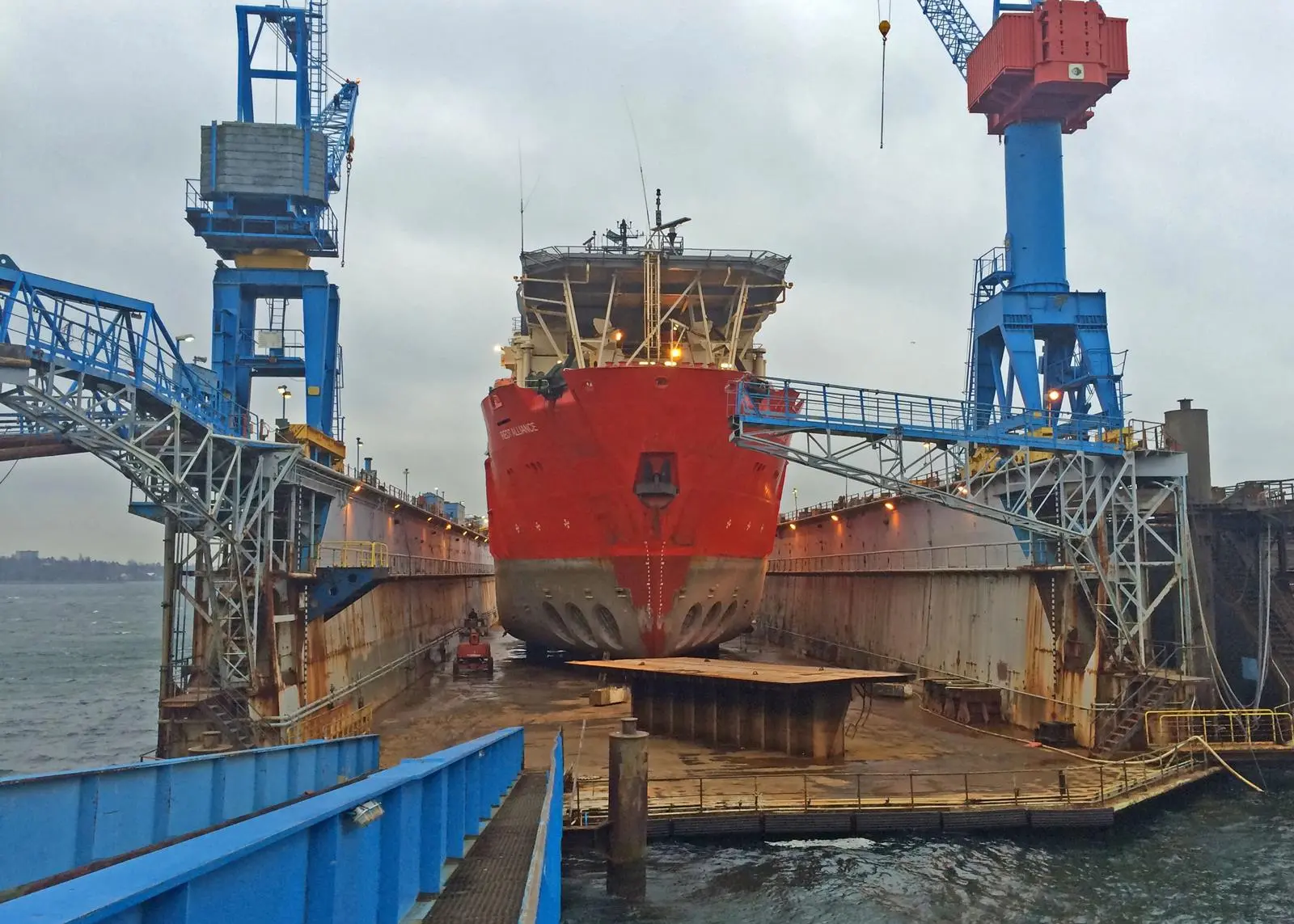 Red7 Alliance in Lindenau's Dock 11