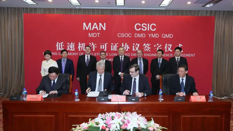 MAN Diesel & Turbo said that the contract renewal should help it to make further inroads into the northern China market