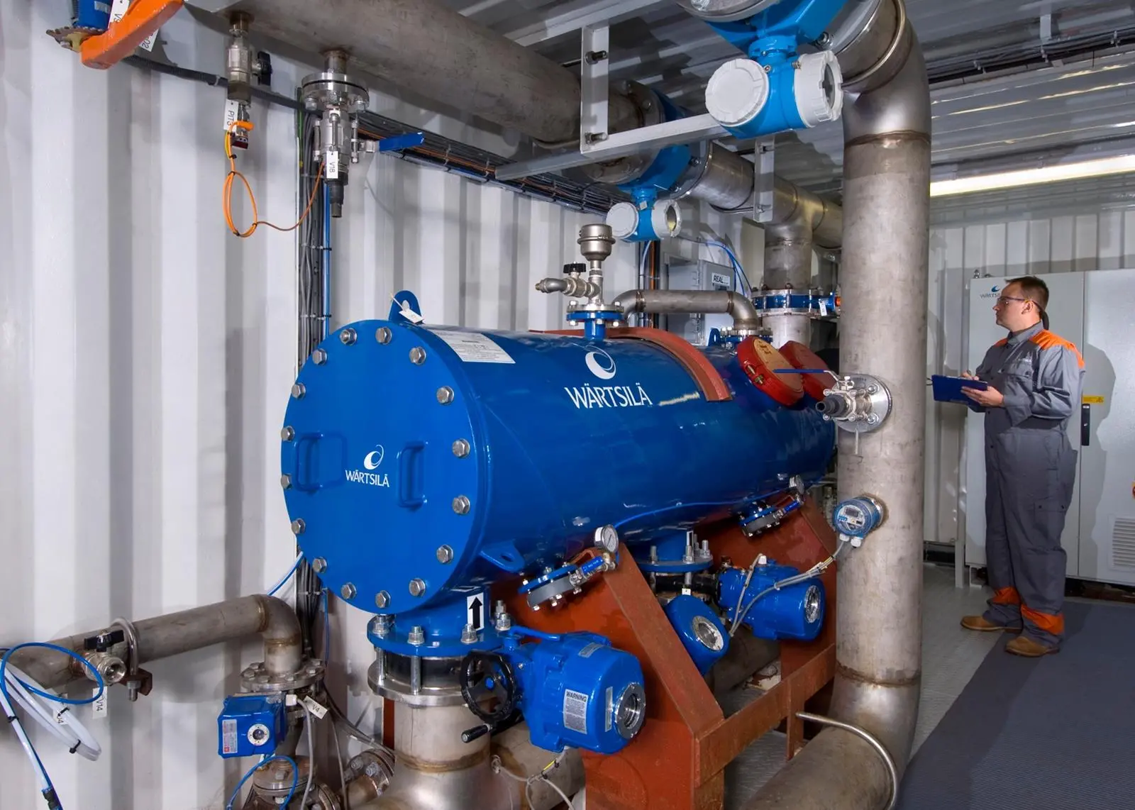 The complete Aquarius UV BWMS module, rather than just the electrical components, is EX-certified