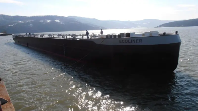 The Damen EcoLiner has had its efficiency confirmed by the MARIN research institute