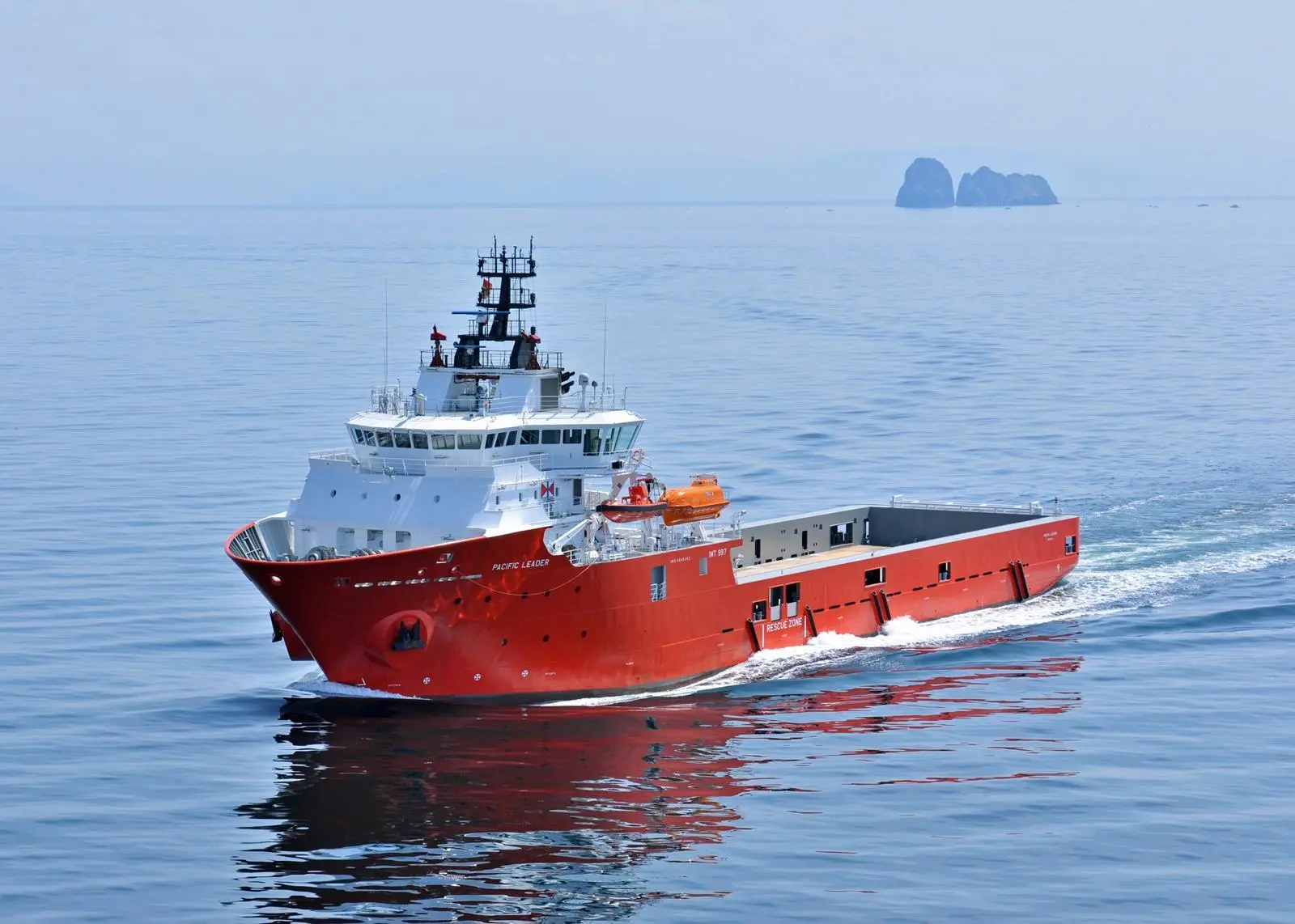 IMT997 L-Class  ‘Pacific Leader’ on sea trials
