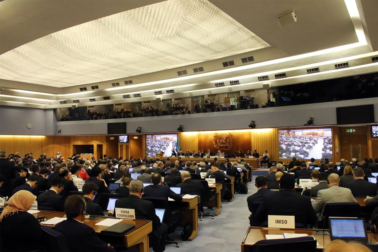 The MEPC adopted the Polar Code and worked towards ratification of the BWM Convention at tis 68th sitting