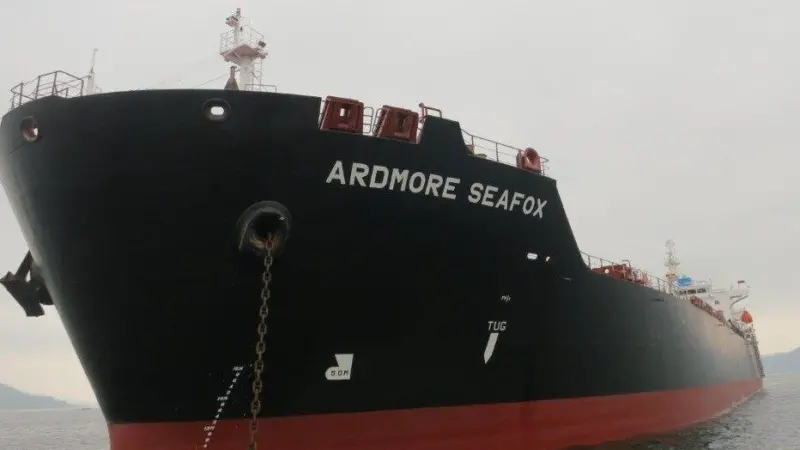 A host of fuel-saving technologies on 'Ardmore Seafox' are managed by a SeaSails performance management system