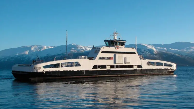 Fjellstrand's fully battery-powered ferry 'Ampere' made its debut earlier this year