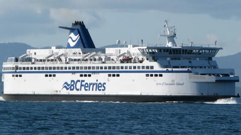 The 'Spirit of Vancouver Island' is one of two ro-ro ferries to be converted to dual-fuel (diesel/LNG) operation, joining three LNG-fuelled newbuilds for BC Ferries
