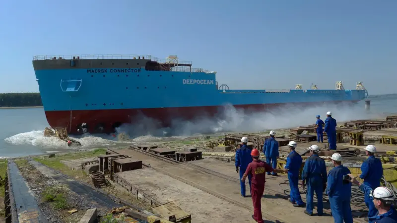 The 'Maersk Connector' was built to contract under a seven-year charter agreement with DeepOcean