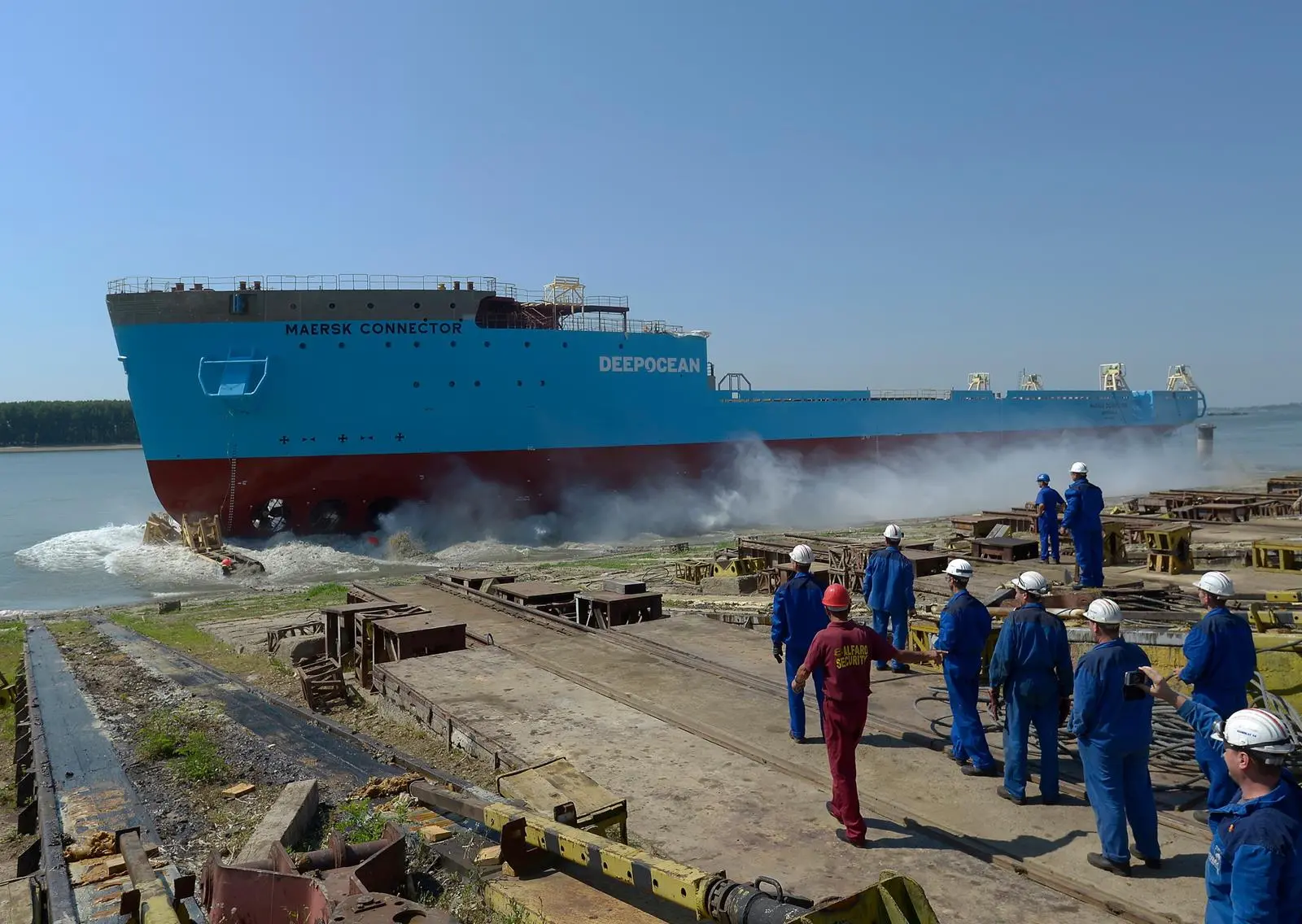 The 'Maersk Connector' was built to contract under a seven-year charter agreement with DeepOcean