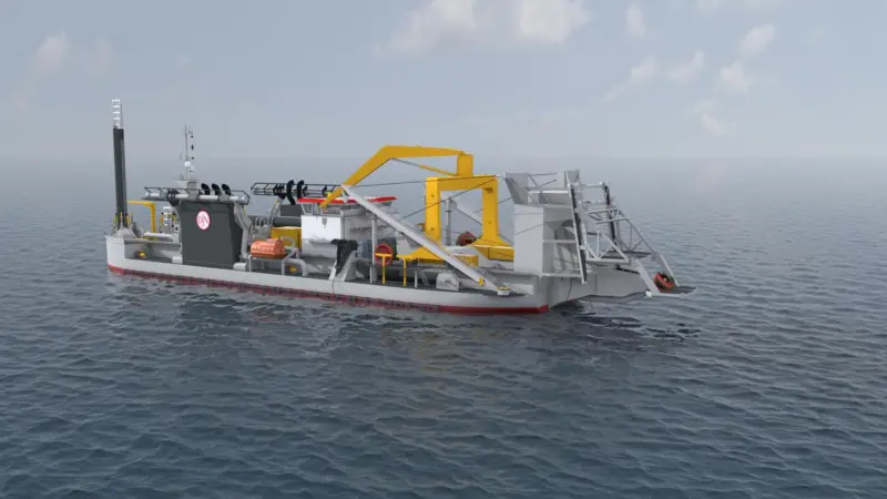 The MAN engines will power what is expected to be the largest cutter-suction dredger in the world