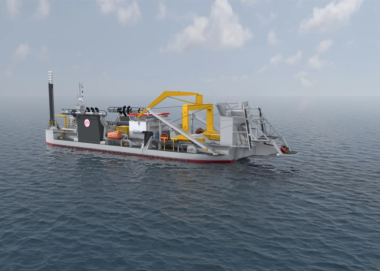 The MAN engines will power what is expected to be the largest cutter-suction dredger in the world